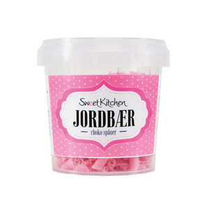 Chokolade Spåner - Jordbær 35g