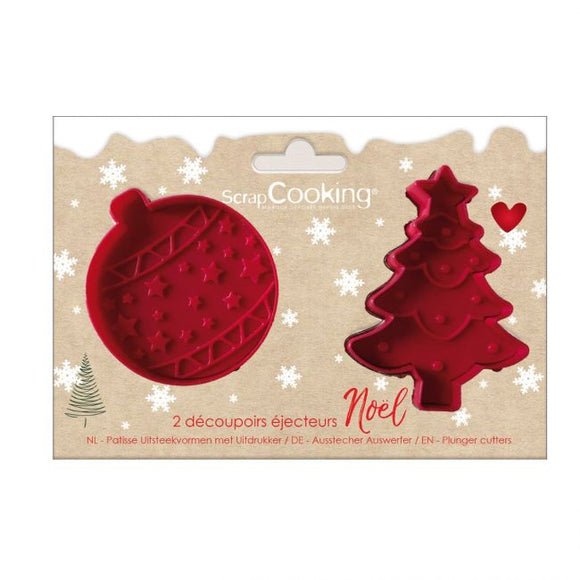 ScrapCooking Udstikkere – Julemotiv (sæt med 2)