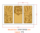 Implast Chokoladeform - 846 Magnolia Plade