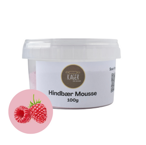 Mousse pulver - Hindbær 100g