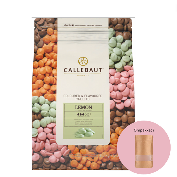 Callebaut Lemon Chokolade - 1 kg