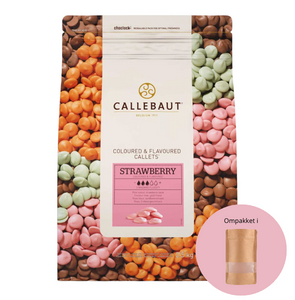 Callebaut Strawberry Chokolade - 1 kg
