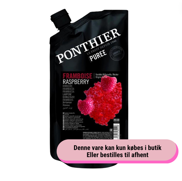 Ponthier Puré - Hindbær 1kg