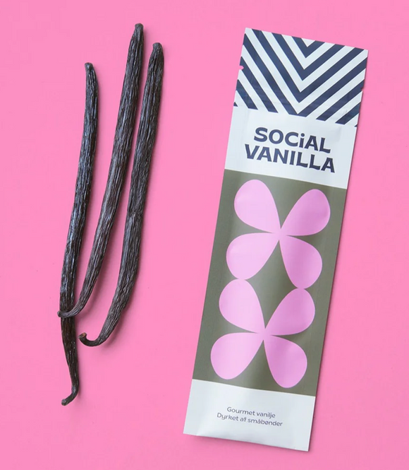 Social Vanilla - 3 stk. gourmet Vaniljestænger