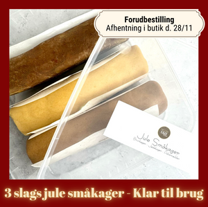 Julesmåkage dej - Klar til brug (forudbestilling - afhent 28/11)