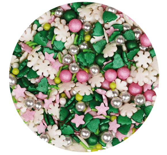 Christmas trees and snowflakes mix 40 g