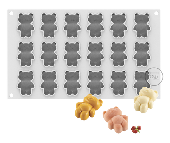 Silikomart - TEDDY XS Mini Bamser