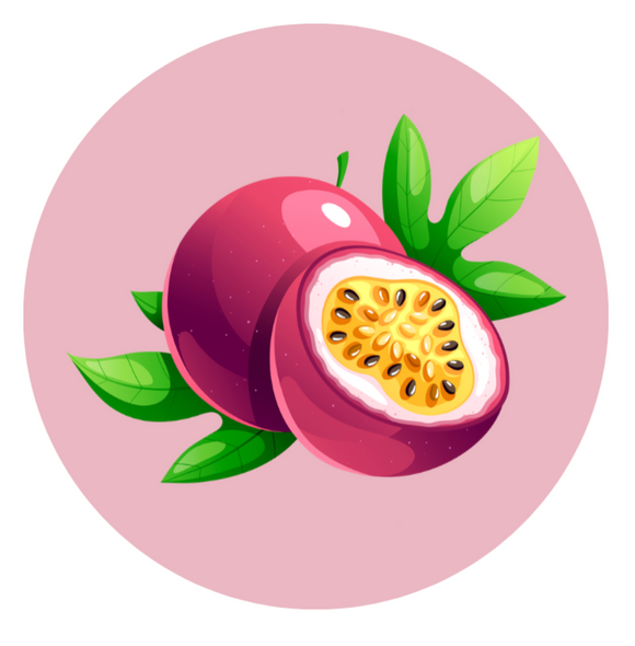 Mousse pulver - Passionsfrugt 50g