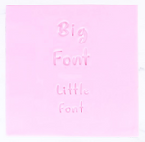 PME Fun Fonts - Cookies & Cupcakes