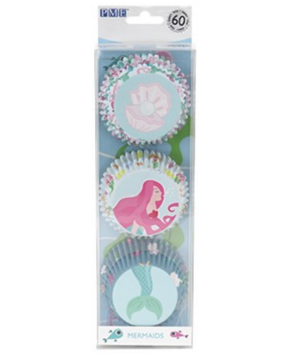 PME Havfrue Muffinsforme - 60 stk