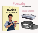 Marianne Bjerring "Kager til alt og alle" - pakke inkl. 2 forme