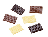 Mini Chokoladebarer – Mørk, Mælk & Hvid Chokolade (18 stk.)