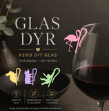 Glas dyr - 10 stk