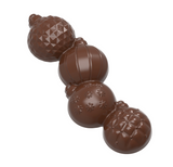 Chocolate World Chokoladeform - cw12187 Christmas baubles bar