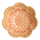 Aris Scalloped skål ø14 - Sandy dessert