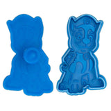 Paw Patrol Chase udstikker med stempel 8cm