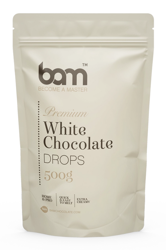 BAM Hvid Chokolade 500 g