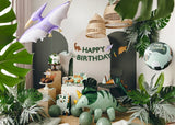 Folie Ballon: Happy Birthday Dino
