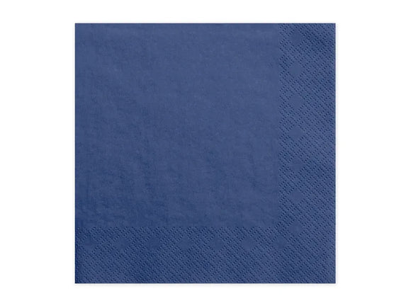 Servietter - Navy blå