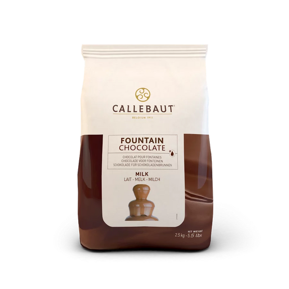 Callebaut Fontæne Chokolade - 2,5kg Mælk
