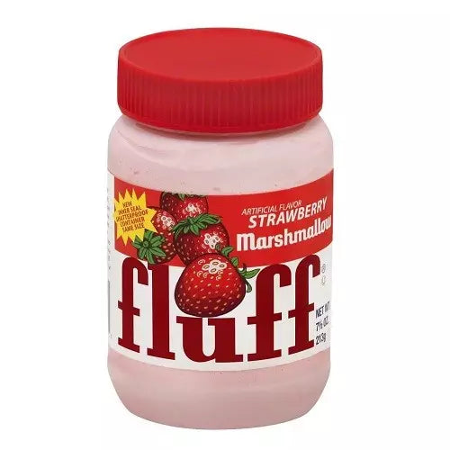 Fluff Skumfidus Creme - Jordbær