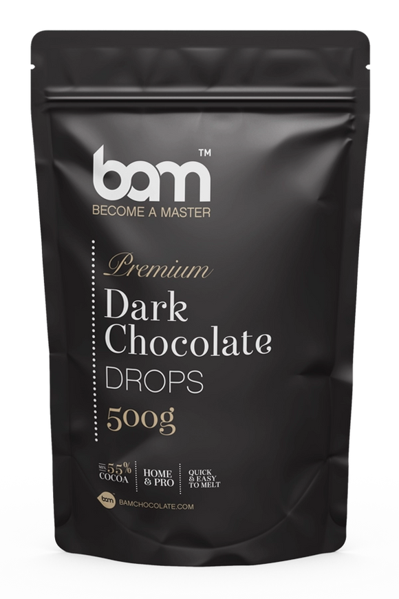 BAM Mørk Chokolade 55,6% 500 g