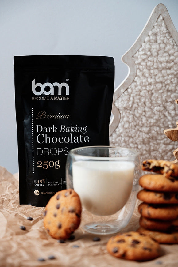 BAM Drops - Bage Chokolade 250g