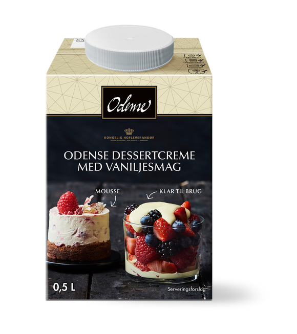 DATOVARE: Odense Marcipan - Dessert Creme med Vanilje (12/23)