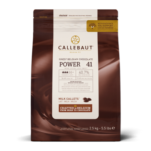 Callebaut Power41 -  2,5kg Mælk med mindre sukker