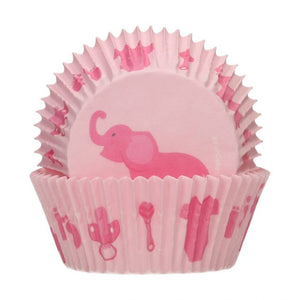 Funcakes Muffinforme Baby Pink - 48 stk.