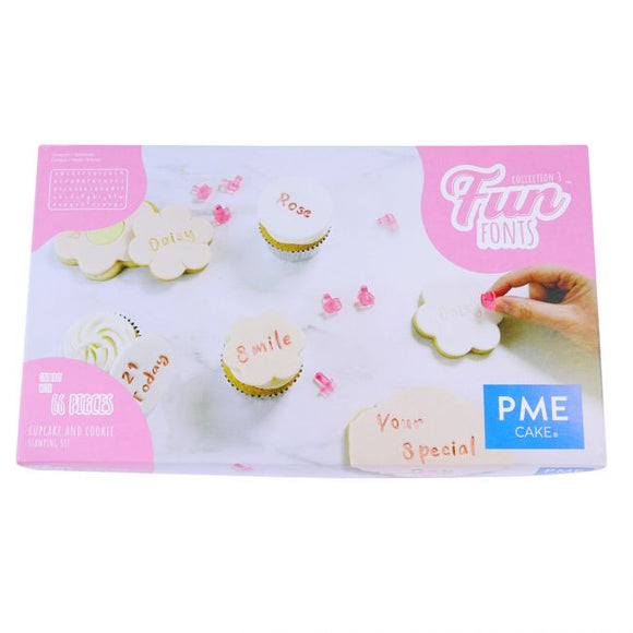 PME Fun Fonts - Cookies & Cupcakes