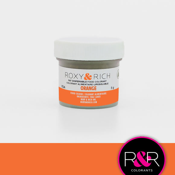 Roxy & Rich 5g Fedtopløselig Pulverfarve - Orange