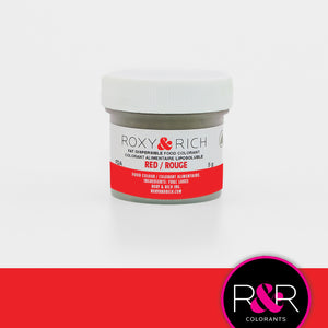 Roxy & Rich 5g Fedtopløselig Pulverfarve - Rød