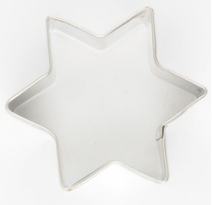 Metal udstikker -  Stjerne 5cm