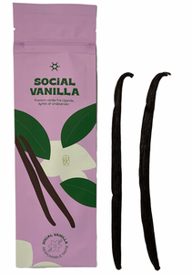 Social Vanilla - 2 stk. gourmet Vaniljestænger