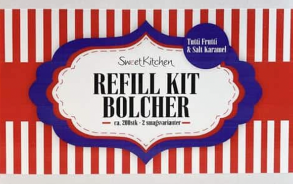 Refill Bolche sæt - Tutti frutti/Salt Karamel