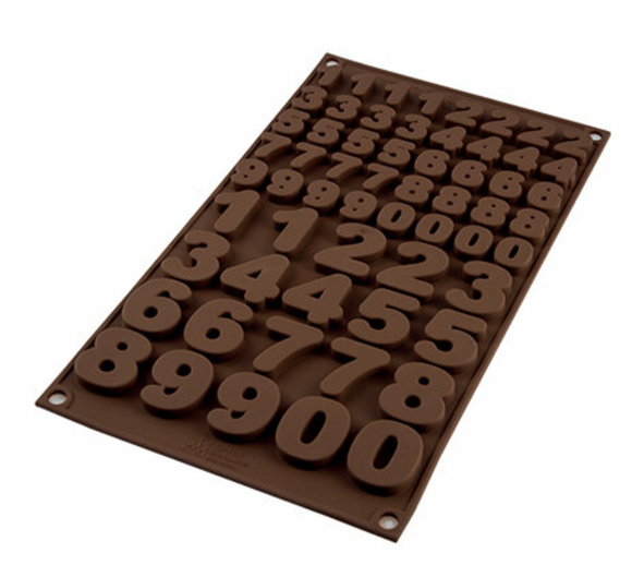Silikomart - Choco 123 Chokoladeform