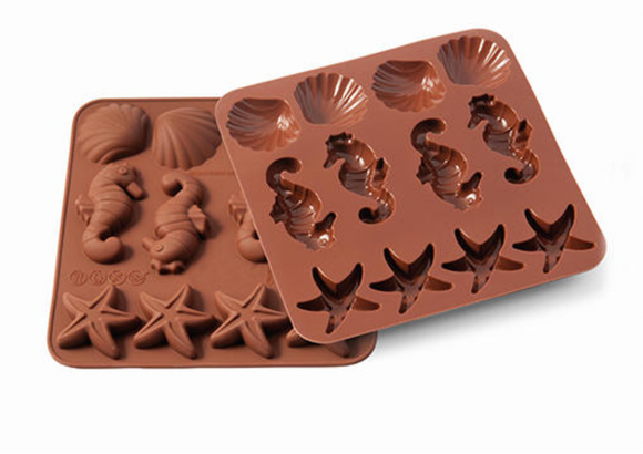 Silikomart - Sealife Chokoladeform