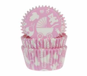 Muffinforme - Baby Pink 50 stk