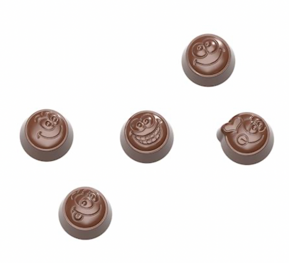 Chocolate World Chokoladeform - Smiley cw1671