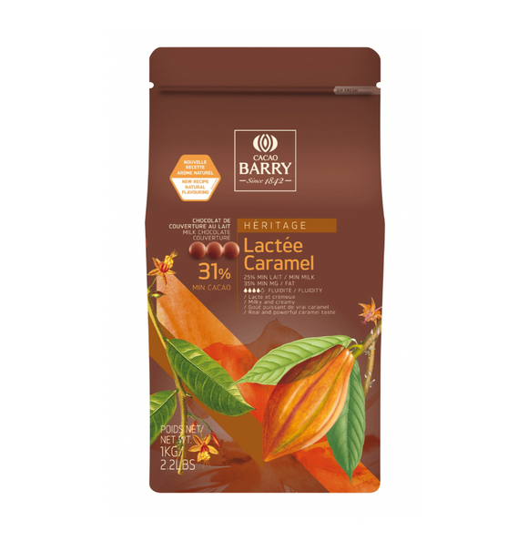 Cacao Barry Lacteé Caramel - 1 kg Callebaut