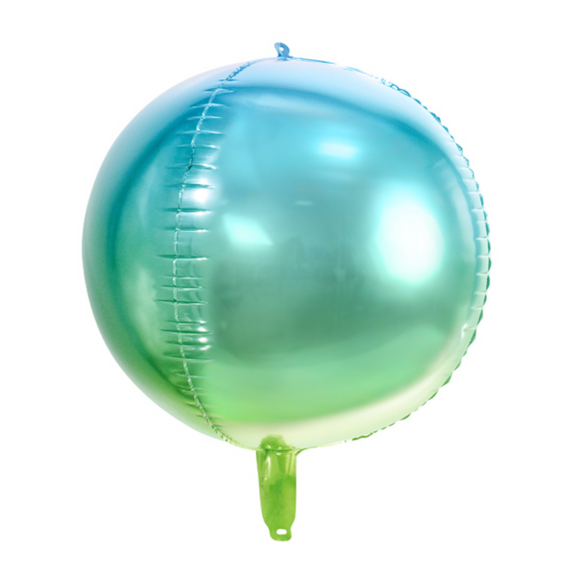 Folie Ballon: Ombre Blå