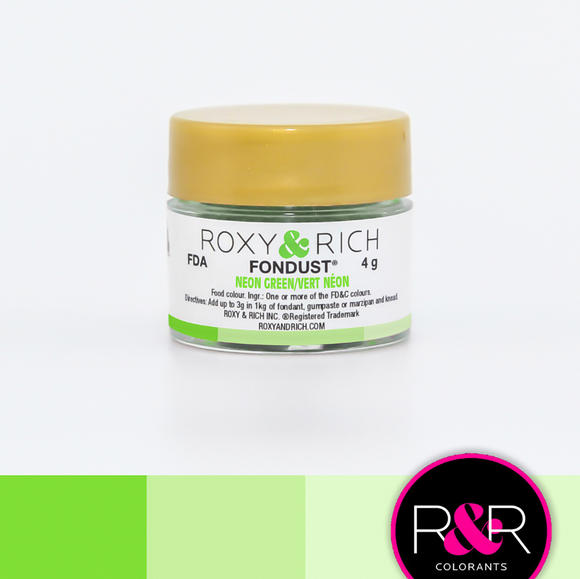 Roxy & Rich Fondust - Neon Green
