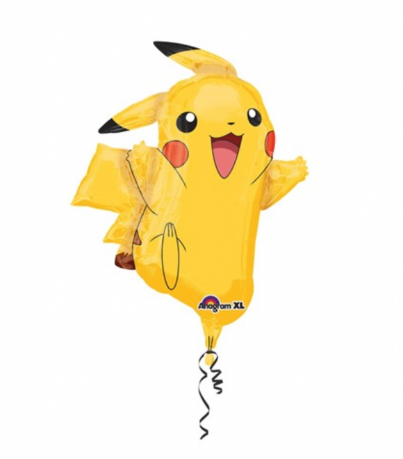 Folie Ballon: Stor Pikachu Pokemon