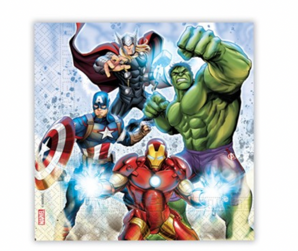 Servietter - Avengers 20 stk.