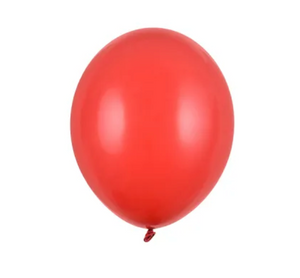 Ballonner 27 cm. - Poppy Red 10 stk.