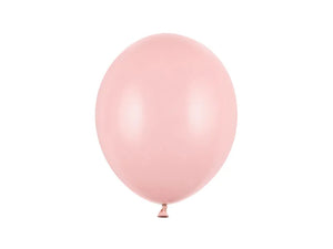 Ballonner 27 cm. - Pastel Pale Pink 10 stk.