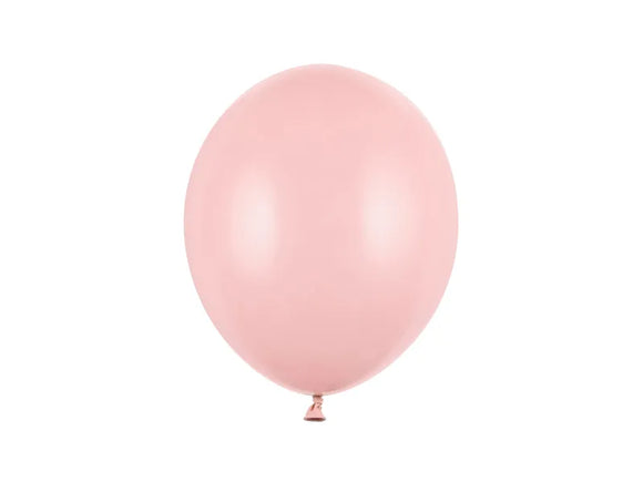 Ballonner 27 cm. - Pastel Pale Pink 10 stk.