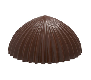Chocolate World Chokoladeform - Half Sphere Pleated CW1952