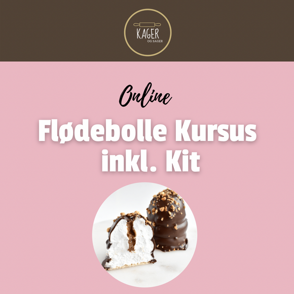 Online Flødebolle Kursus - inkl. kit til 18 flødeboller